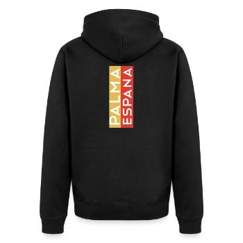 T-shirt souvenir Palma España Pull - Veste à capuche bio Premium Unisexe - noir - Dos - Nico (187cm)