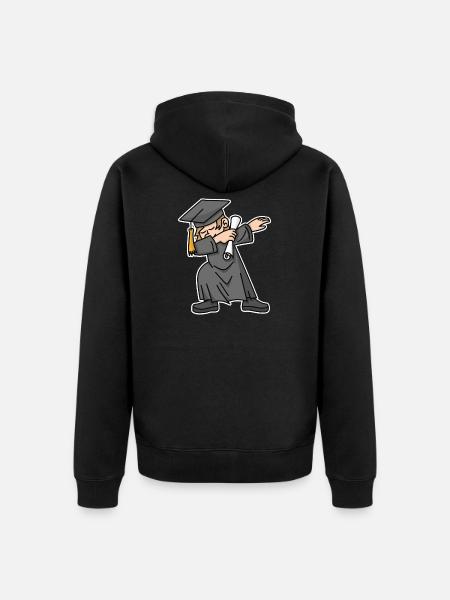 Pojke student dab dabbing examen skola - Ekologisk premiumluvjack unisex - svart