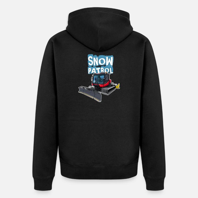Snowcat Bully - Veste à capuche bio Premium Unisexe - noir
