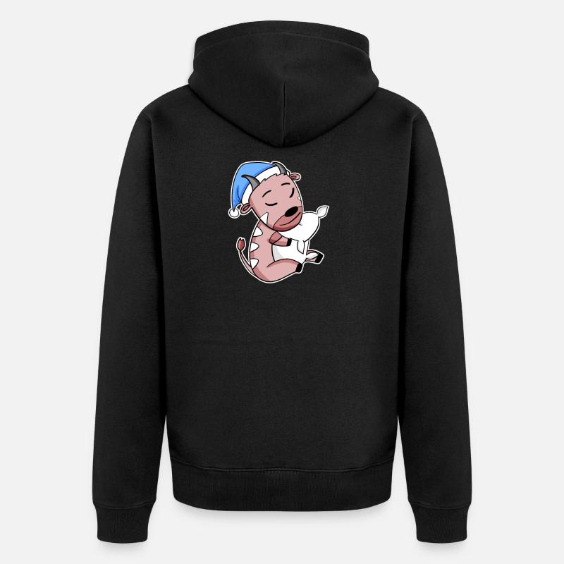 Antilope - Veste à capuche bio Premium Unisexe - noir