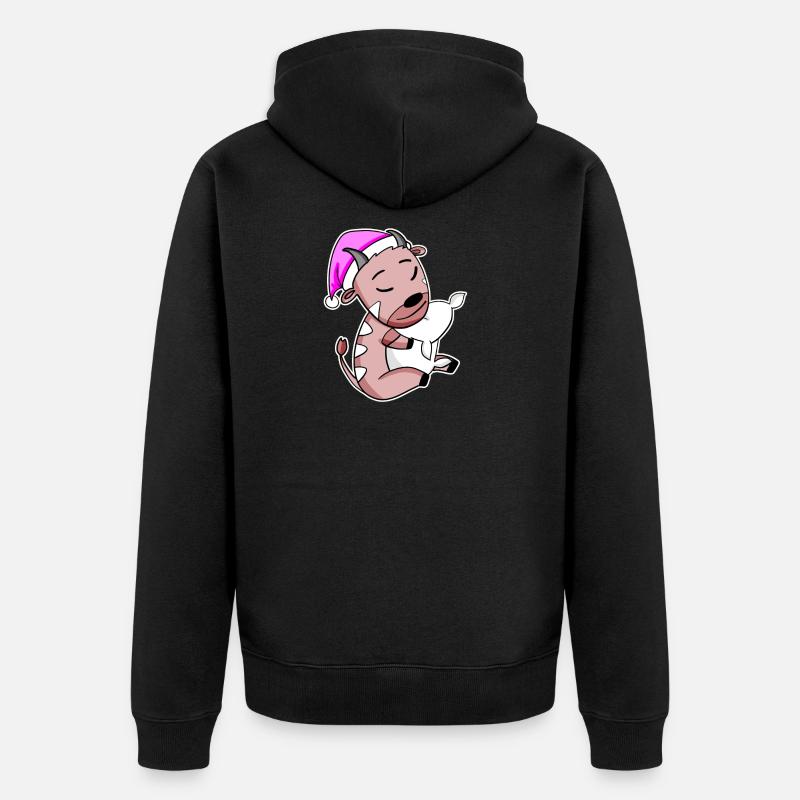 Antilope - Veste à capuche bio Premium Unisexe - noir