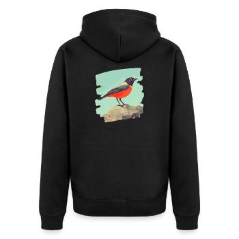 Canari - Veste à capuche bio Premium Unisexe - noir - Dos - Nico (187cm)
