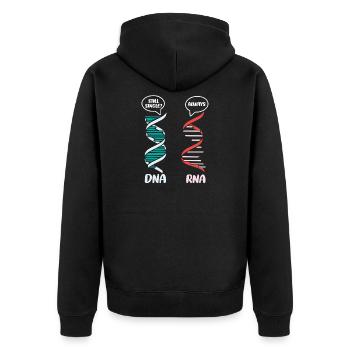 Professeur de biologie Biologiste Biologiste en microbiologie - Veste à capuche bio Premium Unisexe - noir - Dos - Nico (187cm)