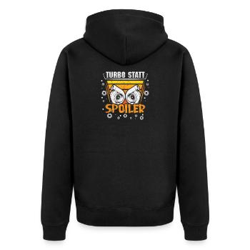 Auto Tuner Tuning Kfz Werkstatt Mechaniker Spruch - Veste à capuche bio Premium Unisexe - noir - Dos - Nico (187cm)