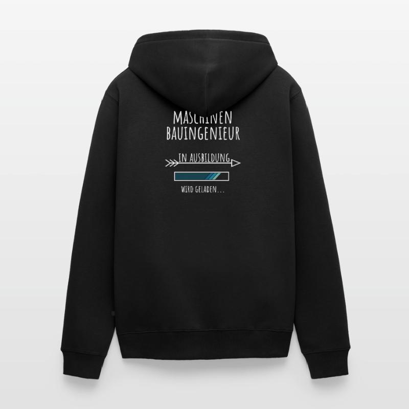 Mechanical Engineer Mechanical Engineering Studies Profession Unisex Premium Organic Zip Hoodie