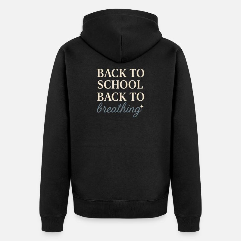 Fierté rétro Égalité Histoire queer - Veste à capuche bio Premium Unisexe - noir