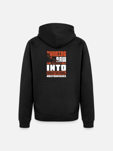 Drywall Drywall Builder Drywall Fitter - Unisex Premium Organic Zip Hoodie - black