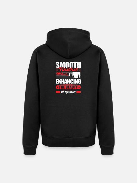 Drywall Drywall Builder Drywall Fitter - Unisex Premium Organic Zip Hoodie - black