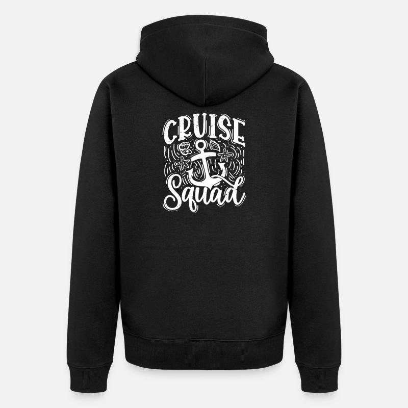 Escouade de croisière - Veste à capuche bio Premium Unisexe - noir