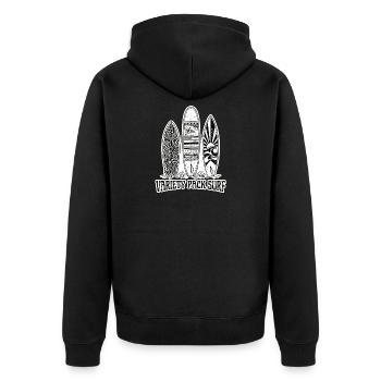 Surf Rock Surfing - Veste à capuche bio Premium Unisexe - noir - Dos - Nico (187cm)