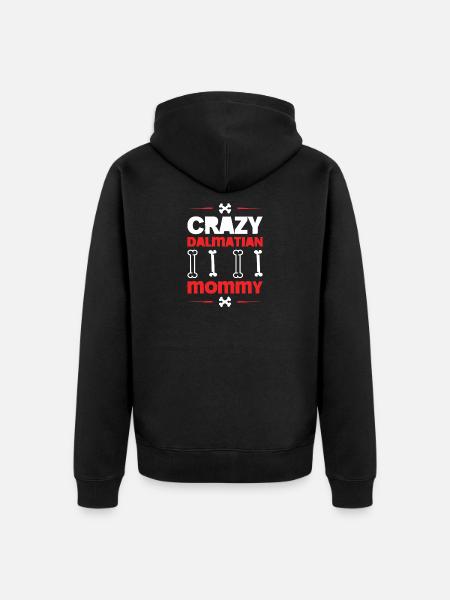 DALMATIAN - Unisex Premium Bio Zip Hoodie - Schwarz