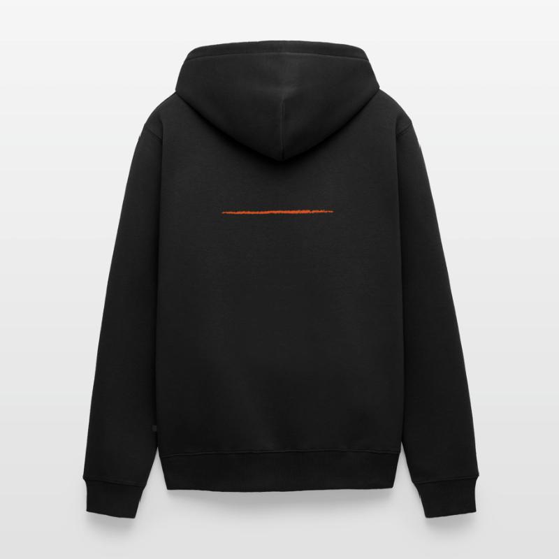 scribbled line | scribbled line Unisex Premium Organic Zip Hoodie