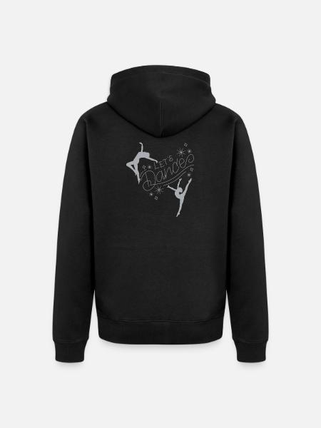 - T-shirt dansant - Veste à capuche bio Premium Unisexe - noir