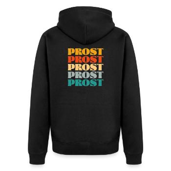 Prost - Veste à capuche bio Premium Unisexe - noir - Dos - Nico (187cm)