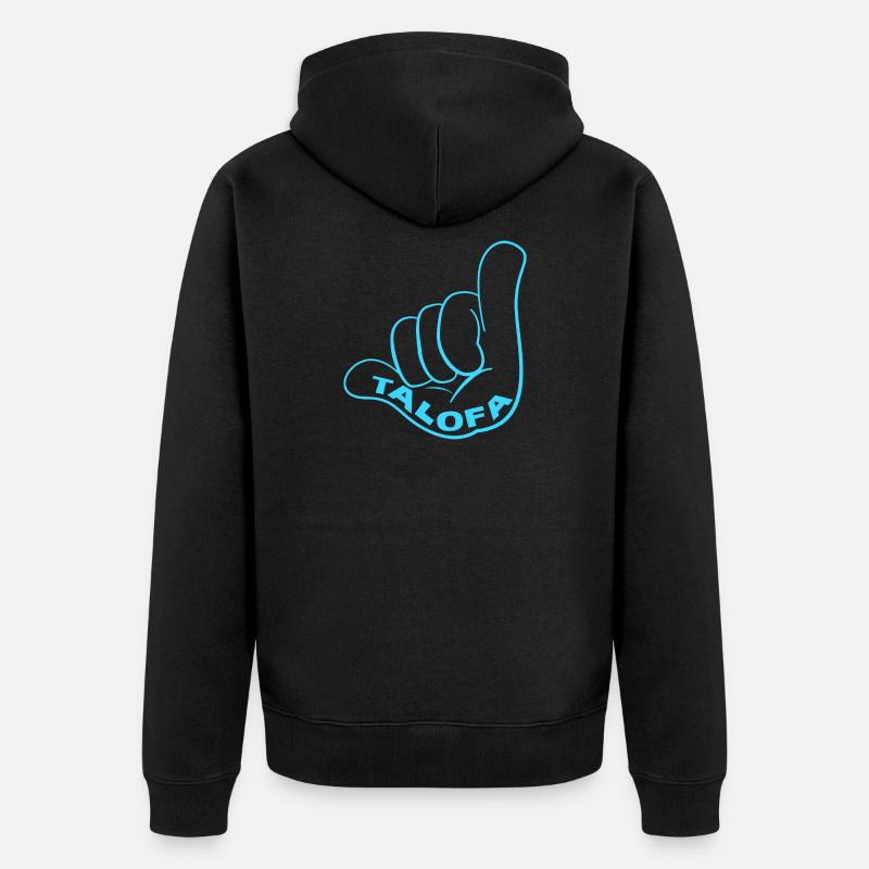 Samoa - Veste à capuche bio Premium Unisexe - noir