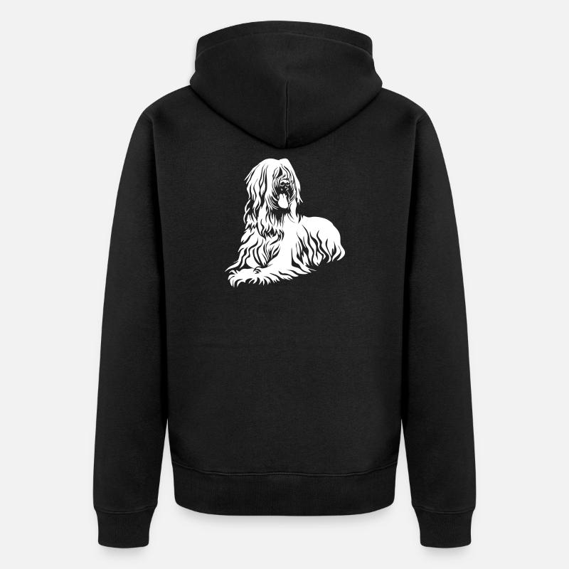 Briard « Black Edition » - Veste à capuche bio Premium Unisexe - noir