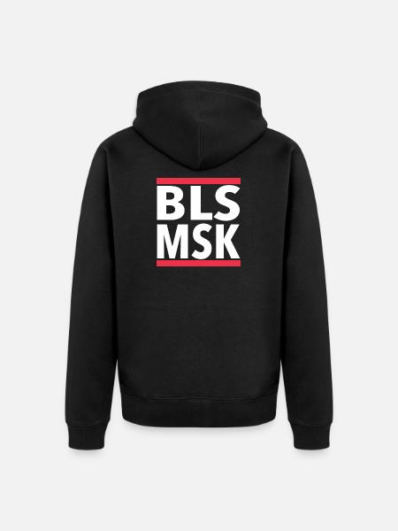 BLSMSK - Unisex Premium Bio Zip Hoodie - Schwarz