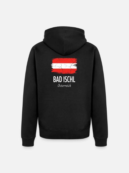 Bad Ischl - Veste à capuche bio Premium Unisexe - noir