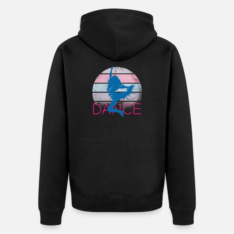dance 2021 - Veste à capuche bio Premium Unisexe - noir