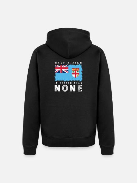 Fidji Fidji Fidji Fidschi Fidschi Fidschi - Veste à capuche bio Premium Unisexe - noir