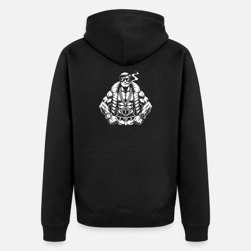 Cooler Talahon - Urban Vibes - Veste à capuche bio Premium Unisexe - noir