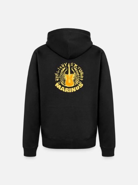 Guitar Marinus - Veste à capuche bio Premium Unisexe - noir
