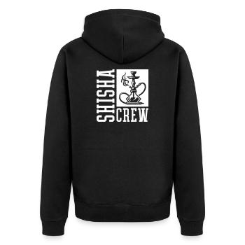 Équipe Shisha - Veste à capuche bio Premium Unisexe - noir - Dos - Nico (187cm)