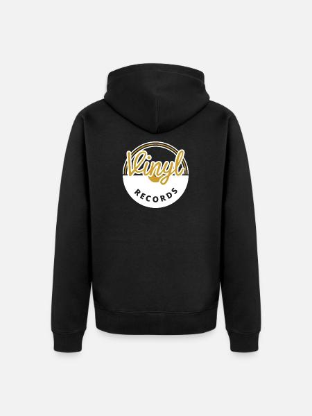 Vinyles - Veste à capuche bio Premium Unisexe - noir