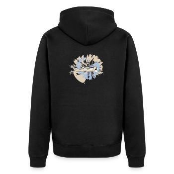 Les nageurs de la Saint-Valentin en compétition - Veste à capuche bio Premium Unisexe - noir - Dos - Nico (187cm)