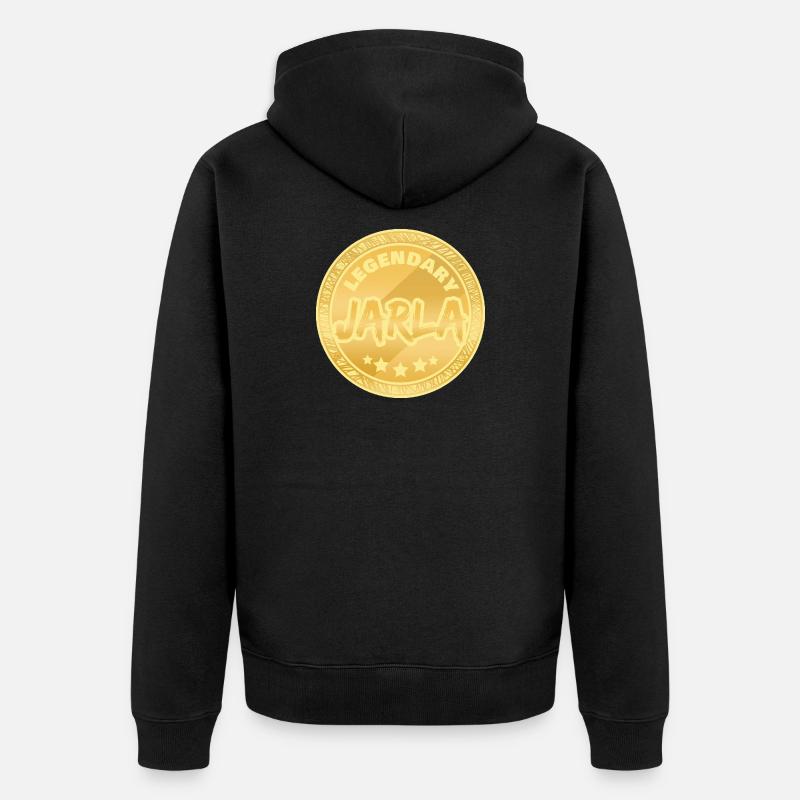 Cadeau pour Jarla - Veste à capuche bio Premium Unisexe - noir