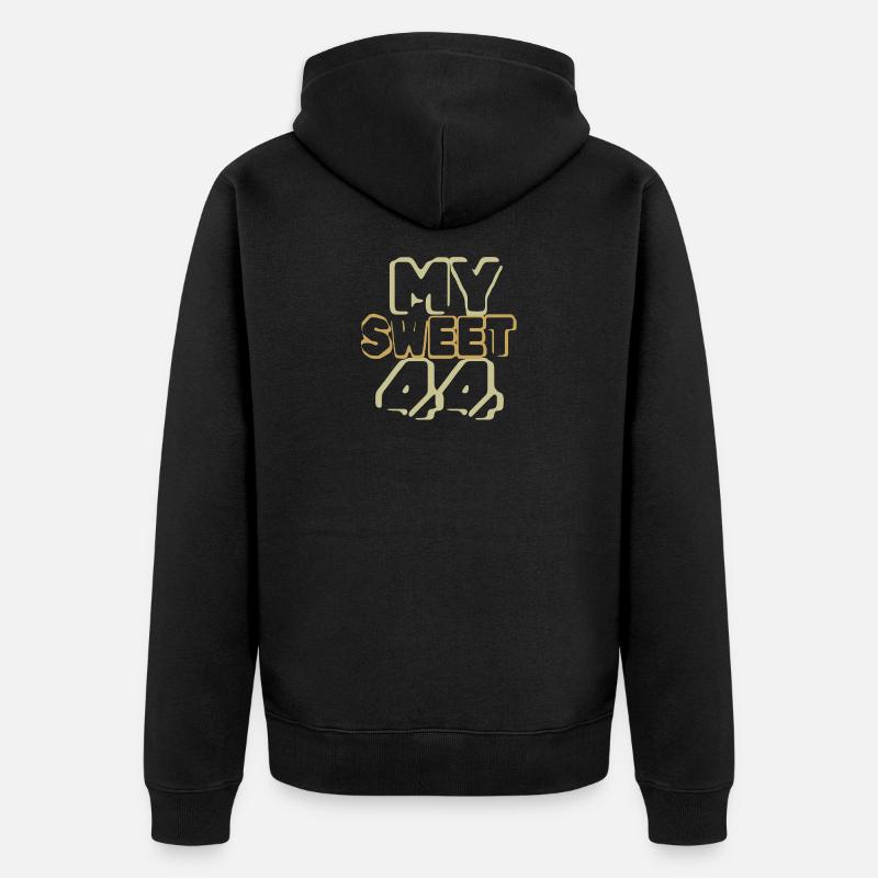 Suess 44 - Veste à capuche bio Premium Unisexe - noir