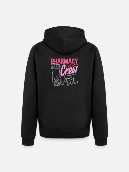 Pharmacist Pharmaceutical Technical - Unisex Premium Organic Zip Hoodie - black