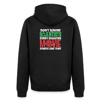 Cinéma Films Cinéma Films Déclaration Soirée DVD - Veste à capuche bio Premium Unisexe - noir - Dos - Nico (187cm)