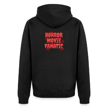 Cinéma Nuit Cinéma Cinéma de nuit Déclaration Films - Veste à capuche bio Premium Unisexe - noir - Dos - Nico (187cm)