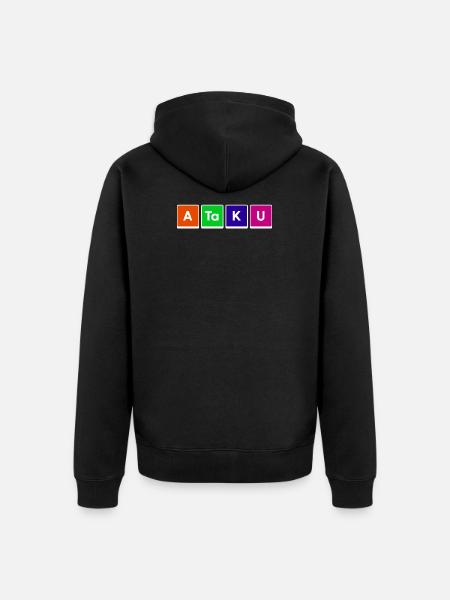 Manga Anime Statement Japanisch Comic Animation - Unisex Premium Bio Zip Hoodie - Schwarz