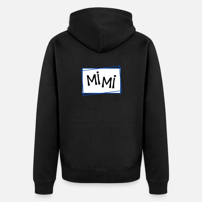 Mimi - Veste à capuche bio Premium Unisexe - noir