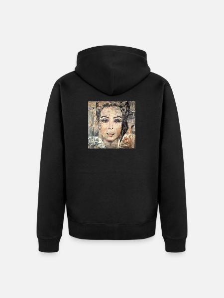 Strong - Unisex Premium Bio Zip Hoodie - Schwarz