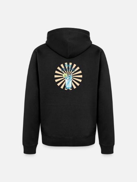 Enjoy Tin Gonic - Unisex Premium Bio Zip Hoodie - Schwarz