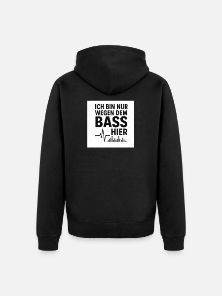 0A809AD4-E7DF-4CF1-9575-0EAF255C91D6 - Unisex Premium Bio Zip Hoodie - Schwarz