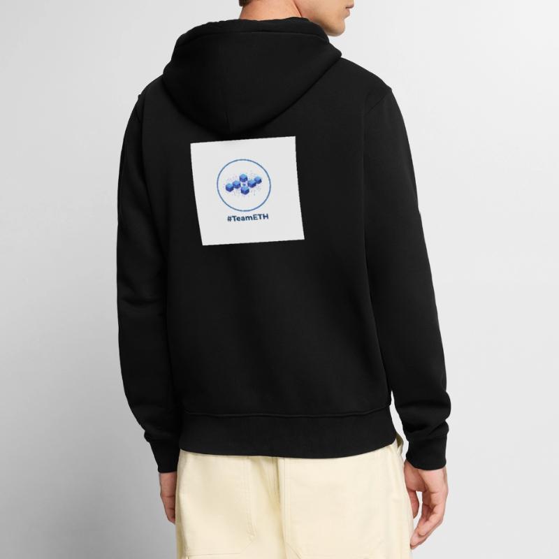 TeamETH node network Unisex Premium Organic Zip Hoodie