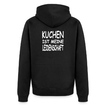Gâteau - Veste à capuche bio Premium Unisexe - noir - Dos - Nico (187cm)