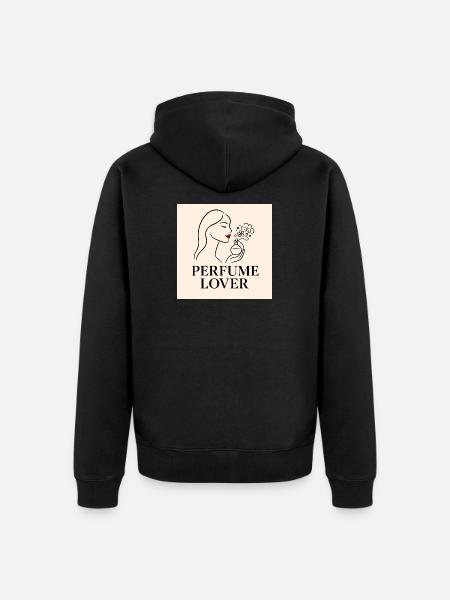 Perfume_Lover - Unisex Premium Organic Zip Hoodie - black