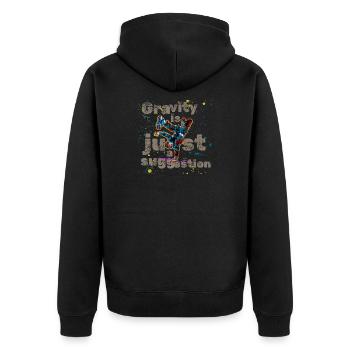 T-shirt de combat B-Boy de style Breakdance Street - Veste à capuche bio Premium Unisexe - noir - Dos - Nico (187cm)