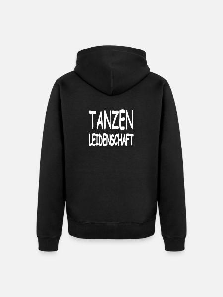 Dance - Unisex Premium Organic Zip Hoodie - black