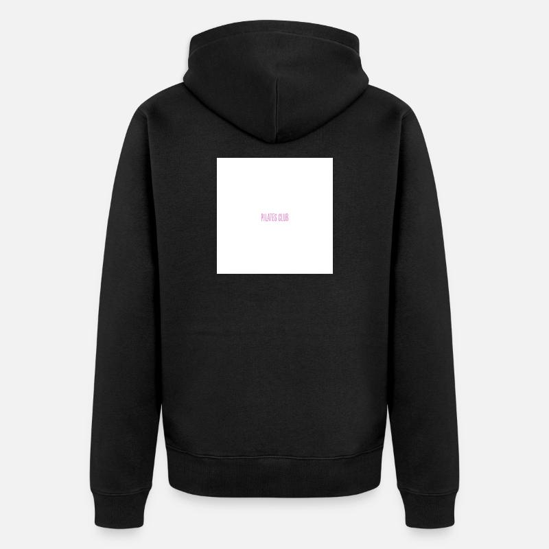 Pilates Club - Veste à capuche bio Premium Unisexe - noir