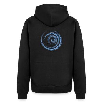 cercle - Veste à capuche bio Premium Unisexe - noir - Dos - Nico (187cm)