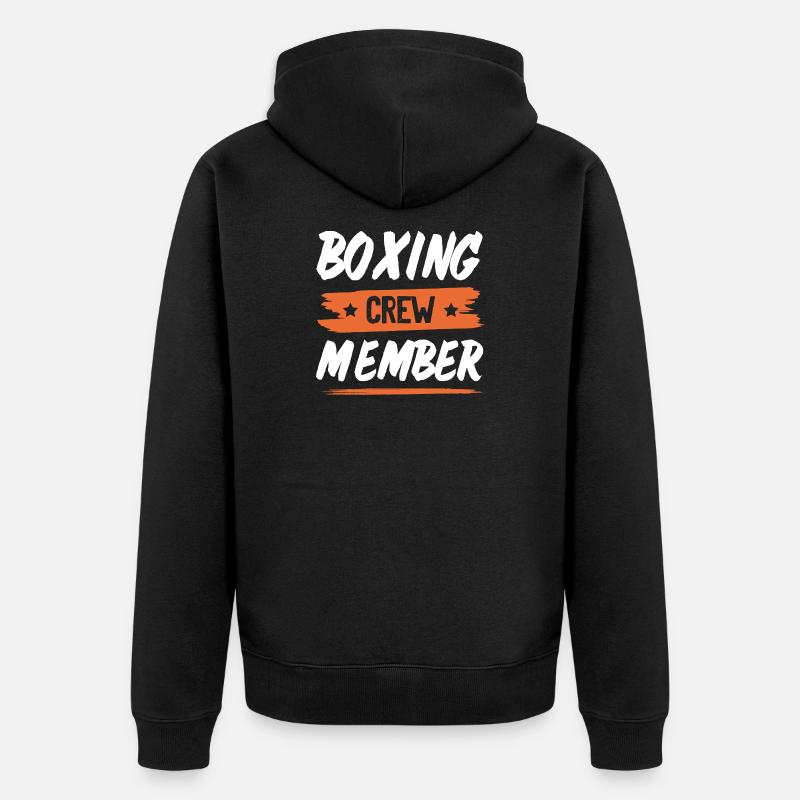 Équipe de breakdance - Veste à capuche bio Premium Unisexe - noir