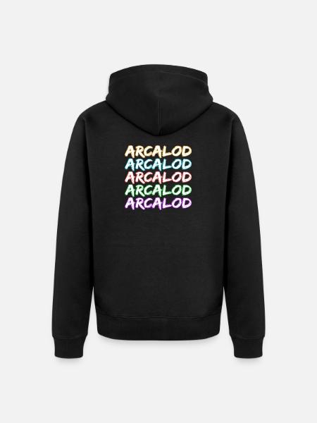 Gift for Arcalod - Unisex Premium Organic Zip Hoodie - black