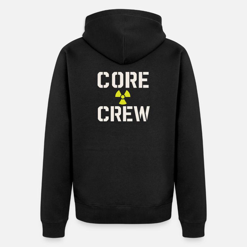 Stolz - Unisex Premium Bio Zip Hoodie - Schwarz