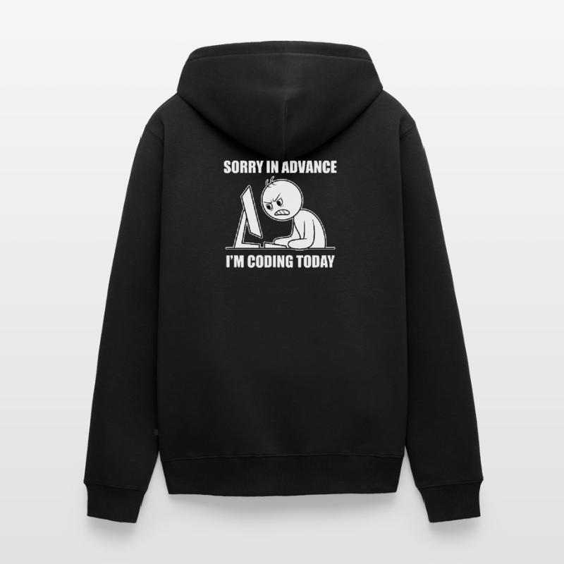 Proud software developer for programming students Unisex Premium Organic Zip Hoodie